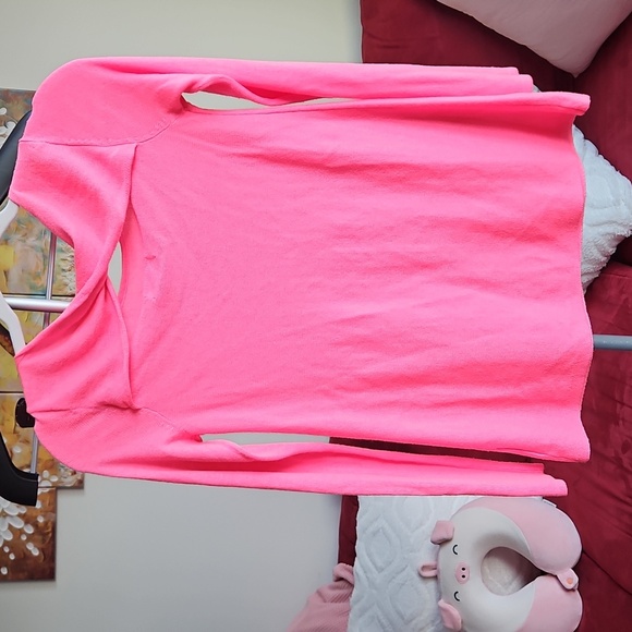 Lilly Pulitzer Amal Pullover Bright Pink - Picture 3 of 5